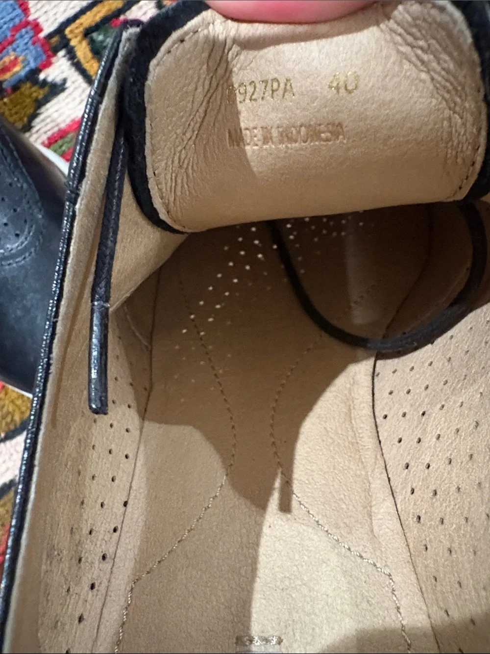 Geox Kattilou platform oxfords size 40